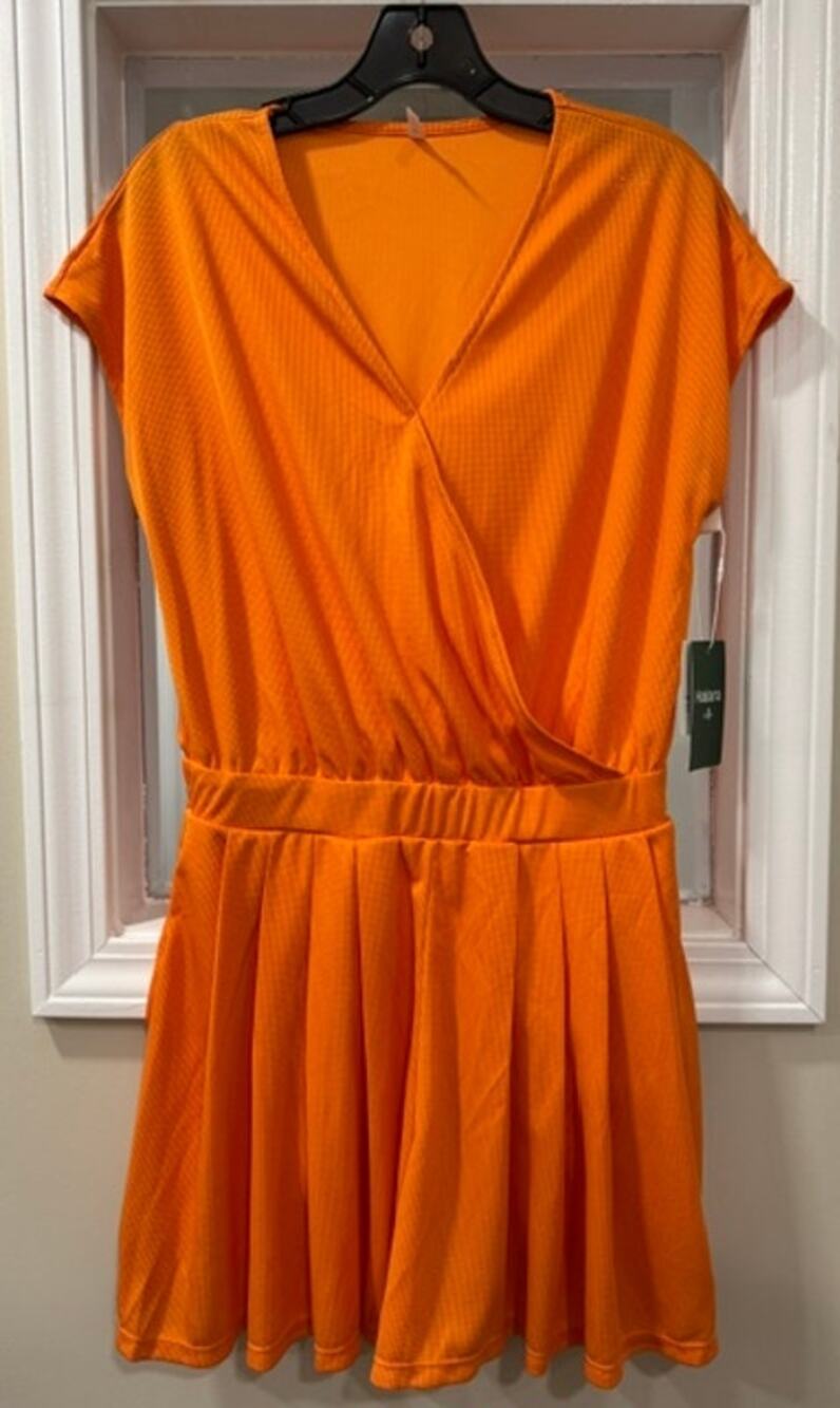 Halara V Neck Short Sleeve Pocket Waffle Casual Romper